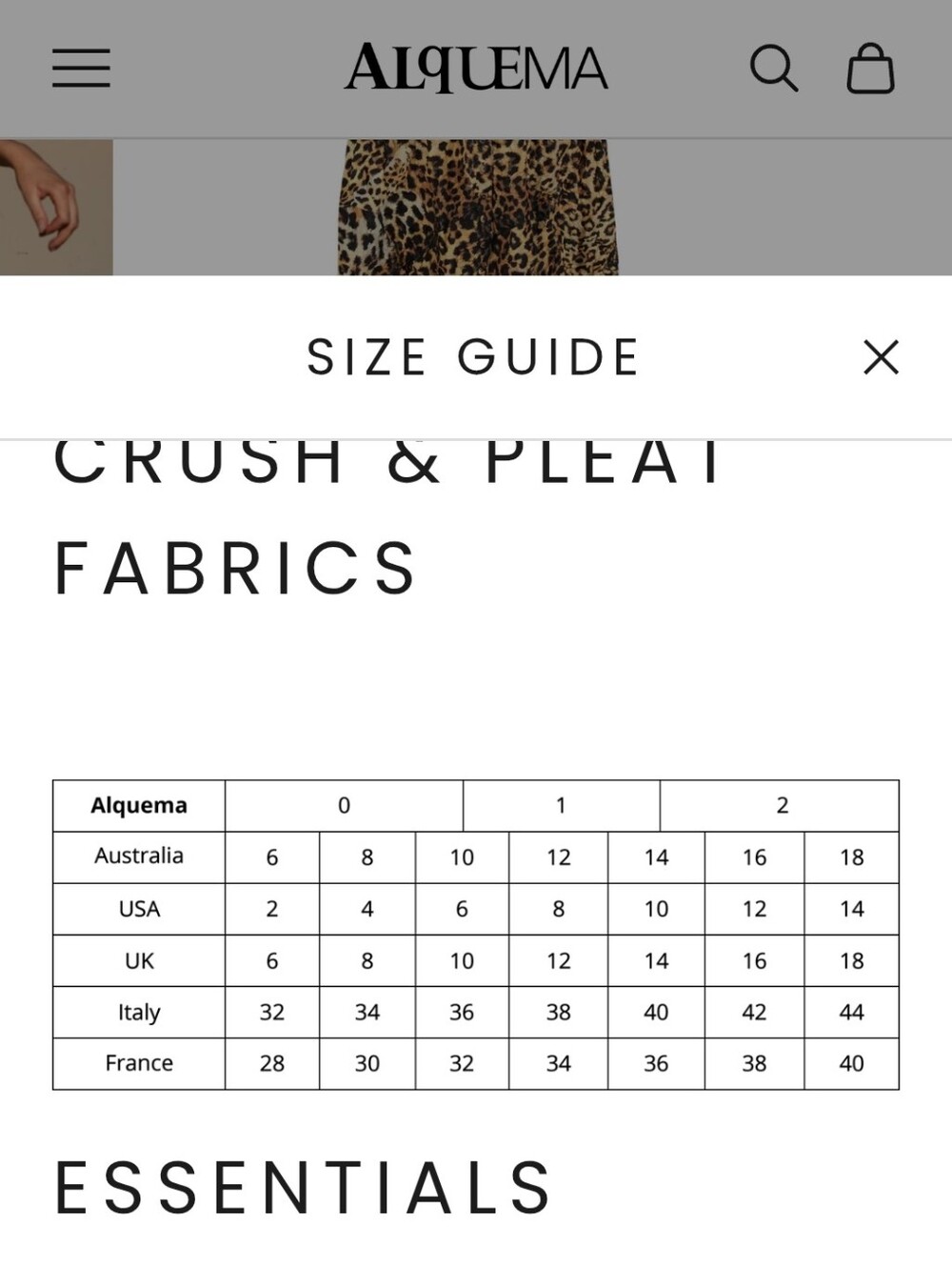 Alquema Three Quarter Sleeve Smash Dress in Leopard - Picture 10 of 10